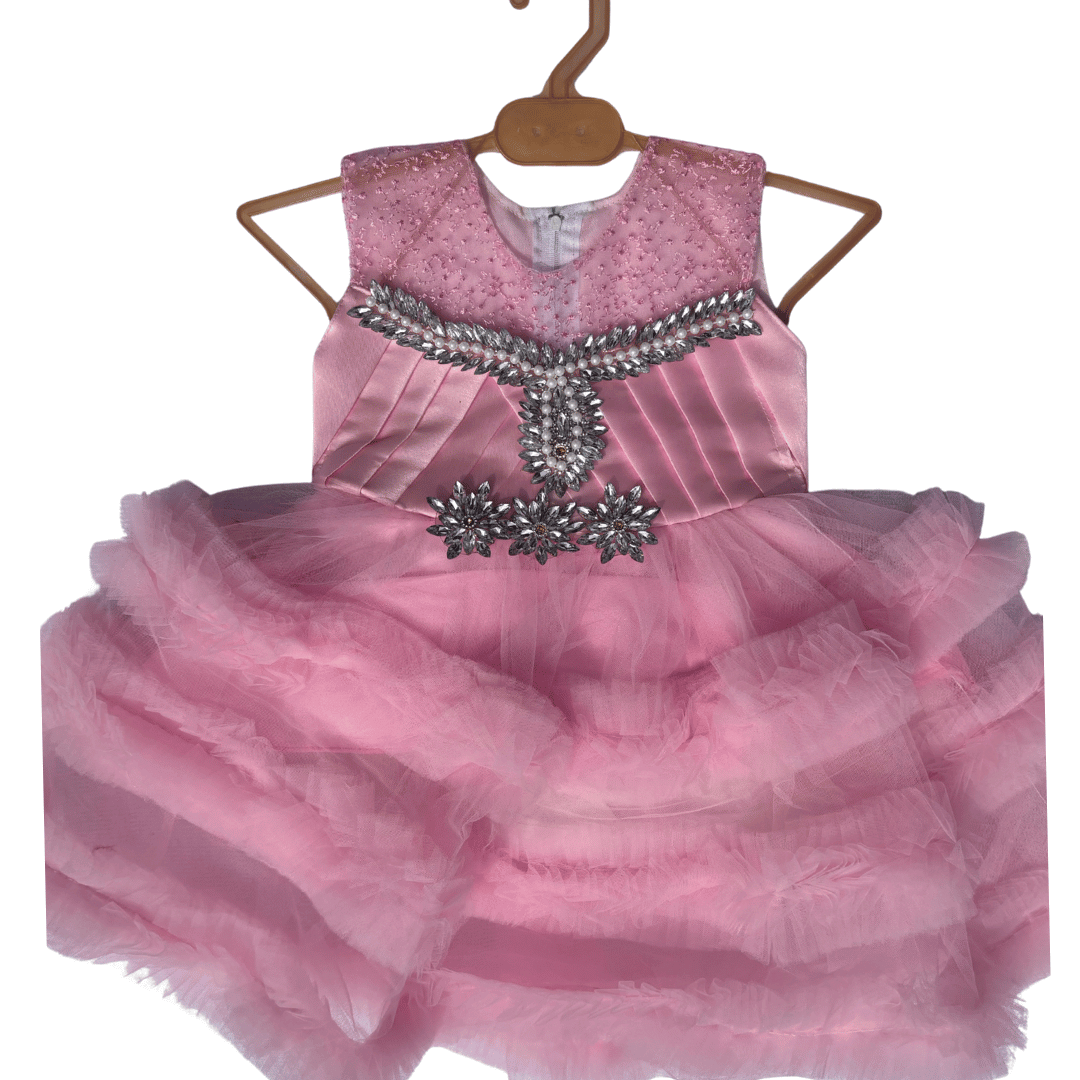 Pink Frock Elegance