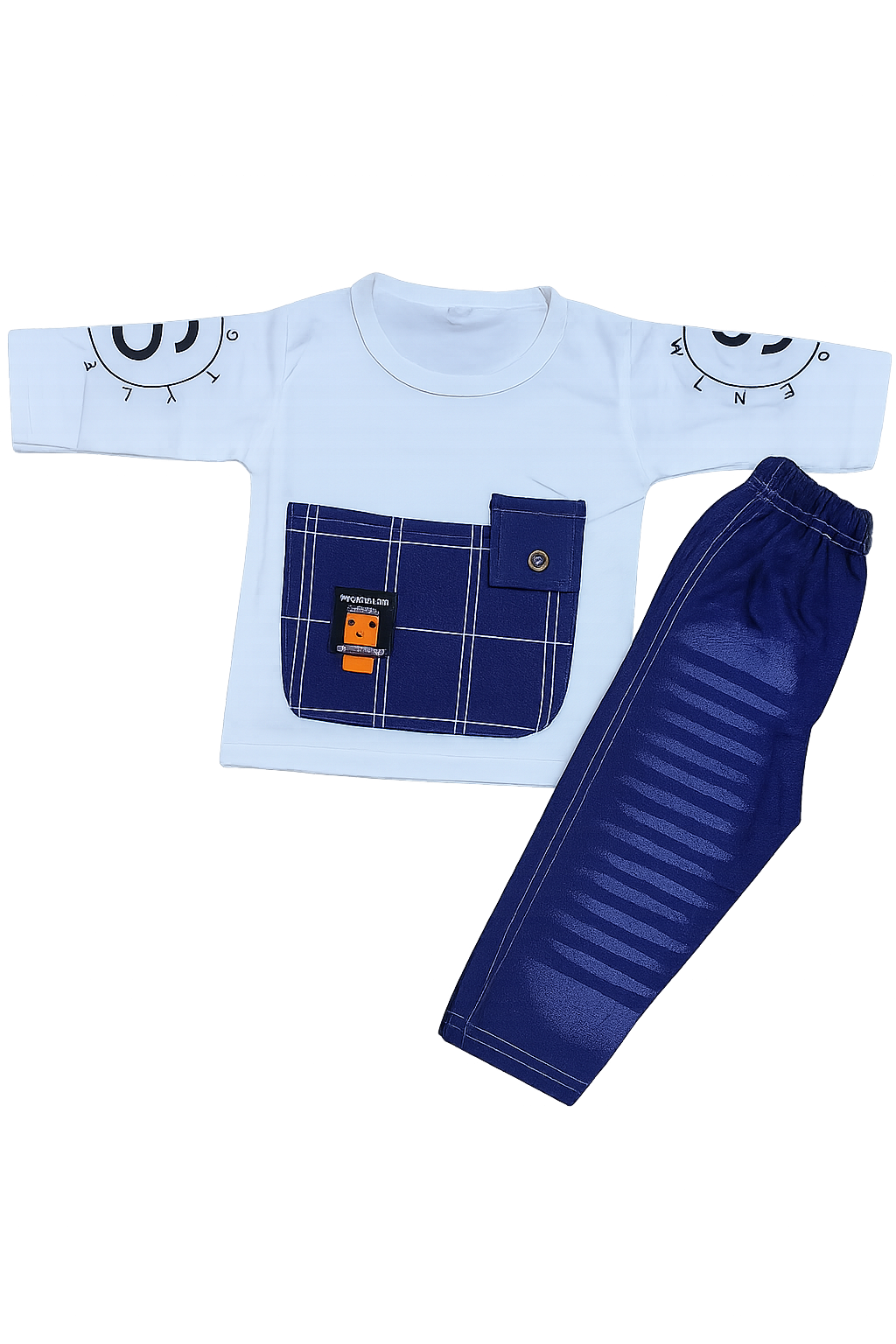 Baby boy dress Full sleeves round neck | Full suit