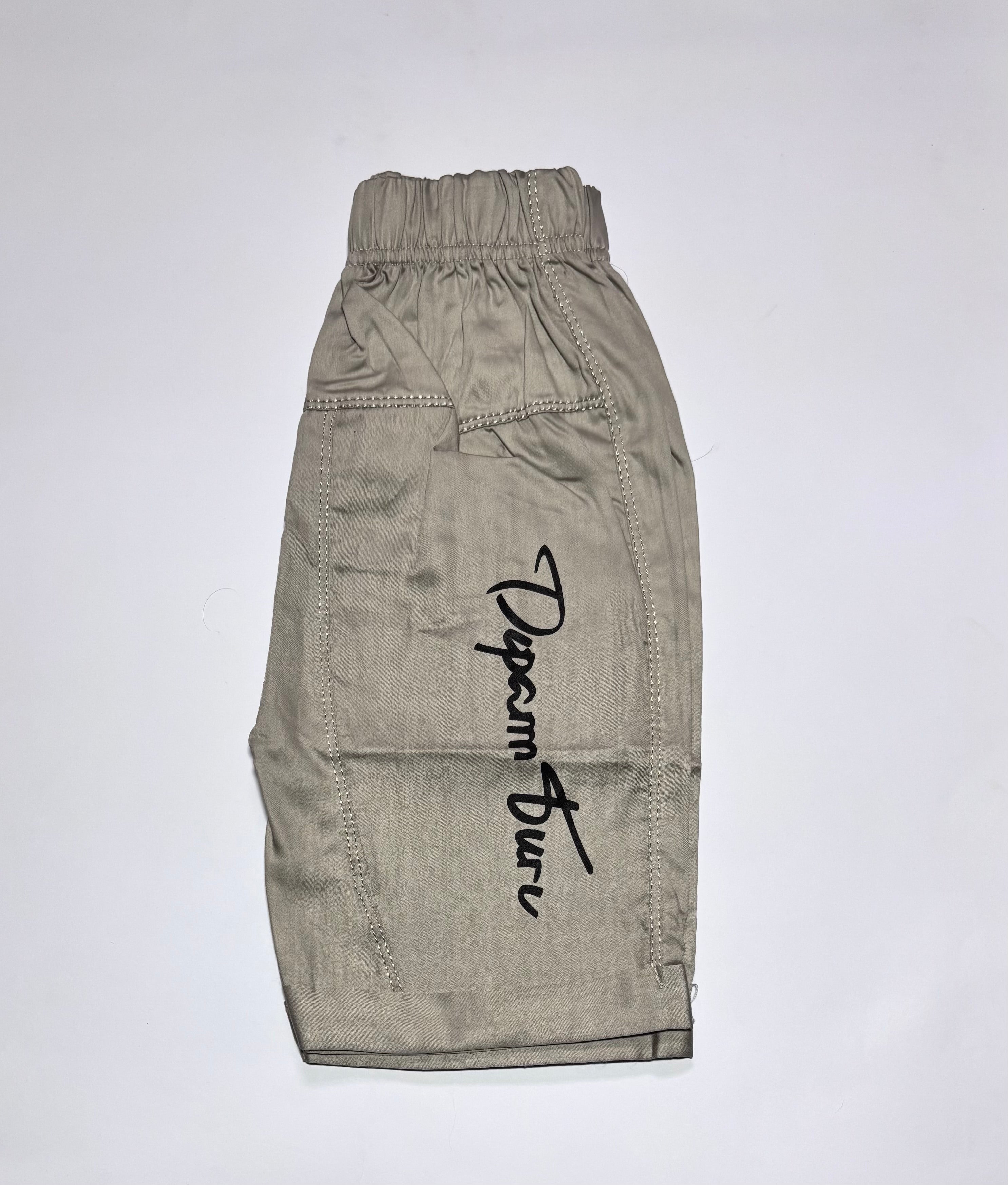 Half sleeves T shirt and shorts Brown printed  | Full suit