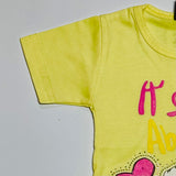 cute baby girl half sleeves with trousers | full suit