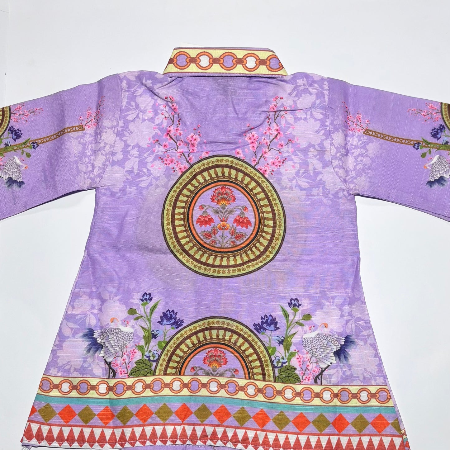 Eastern wear | kurti with plazo and necklace 2pc suit