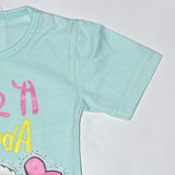 cute baby girl half sleeves with trousers | full suit