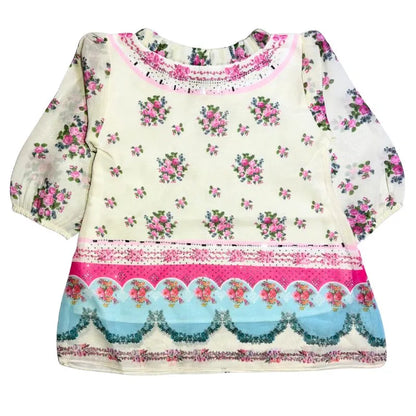 Floral Pastel Kurti Shalwar