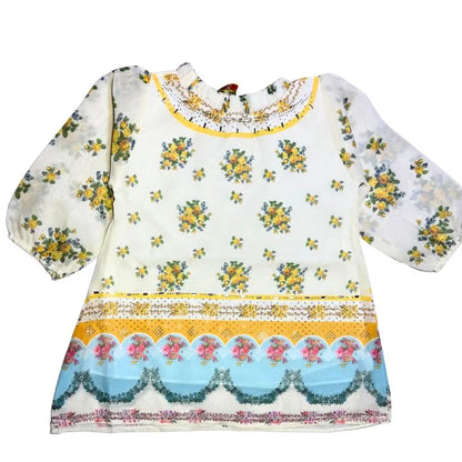 Floral Pastel Kurti Shalwar