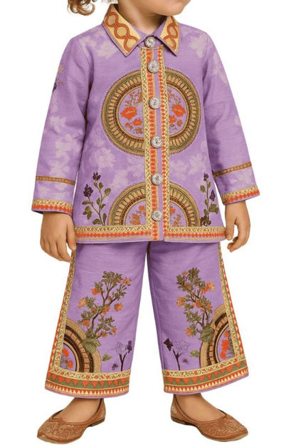 Kurti with plazo pant | Eastern wear