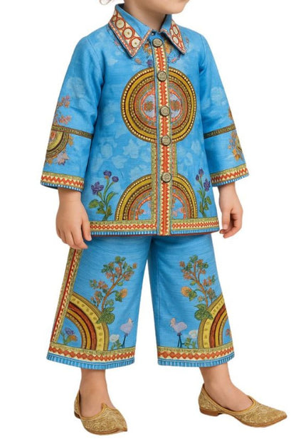 Kurti with plazo pant | Eastern wear