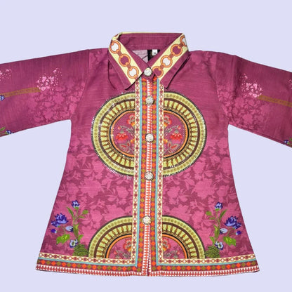 Kurti with plazo pant and necklace | Eastern wear