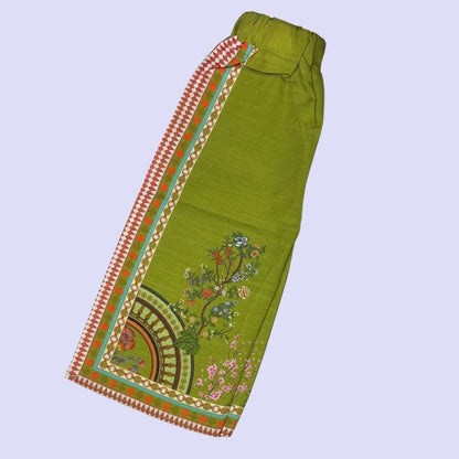 Kurti with plazo pant and necklace | Eastern wear