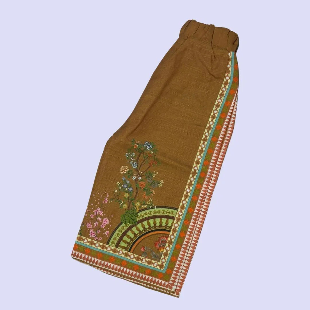 Kurti with plazo pant and necklace | Eastern wear