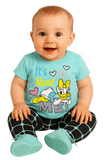 cute baby girl half sleeves with trousers | full suit