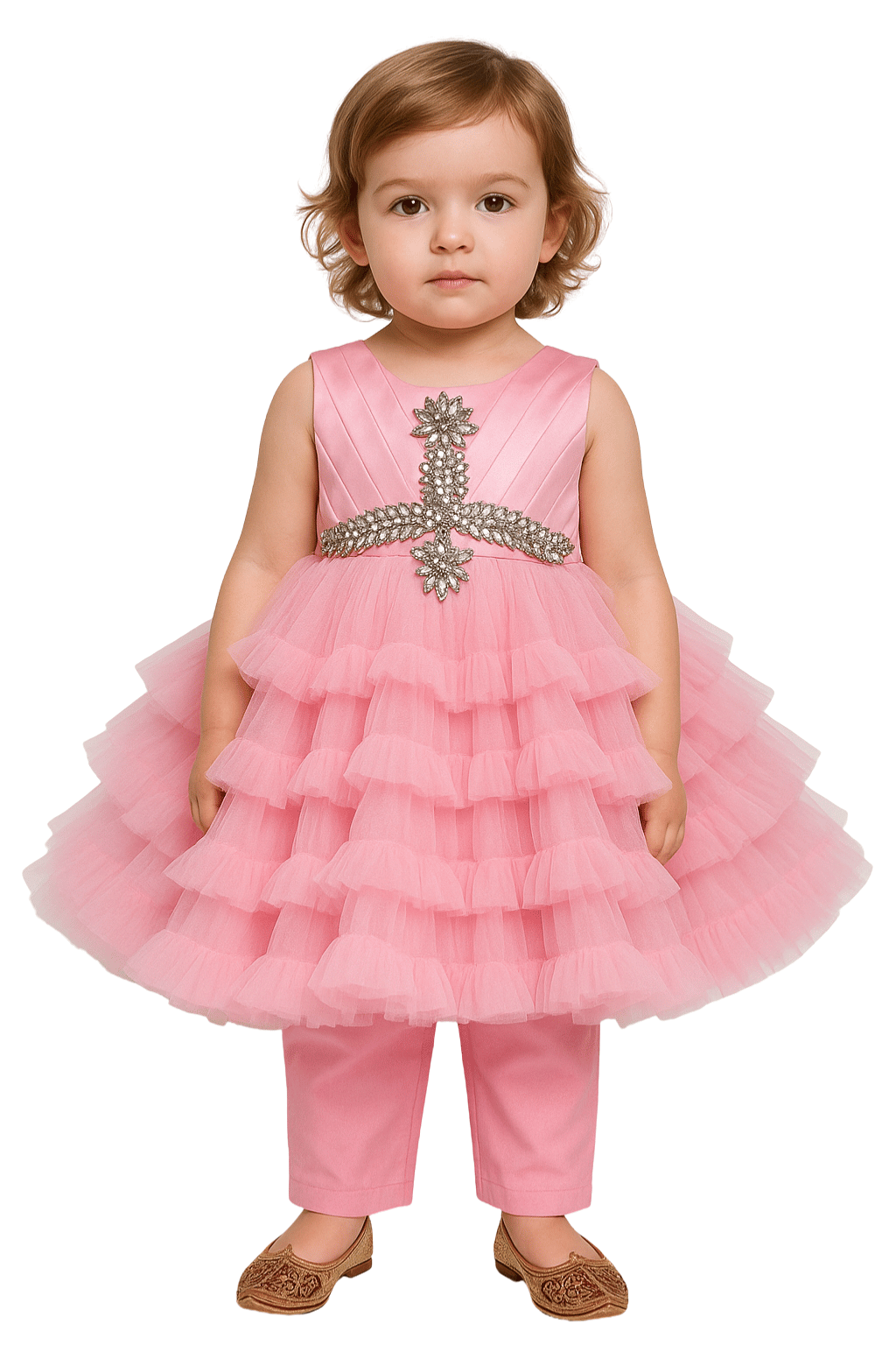 Pink Frock Elegance